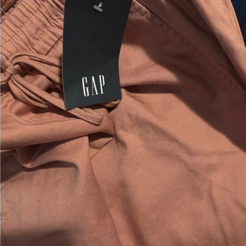 GAP Terracotta Drawstring Pants - Picture 2 of 3